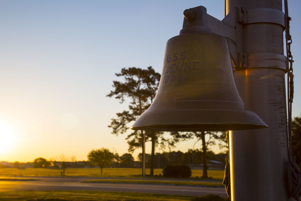 Camp Lejeune Morning Colors