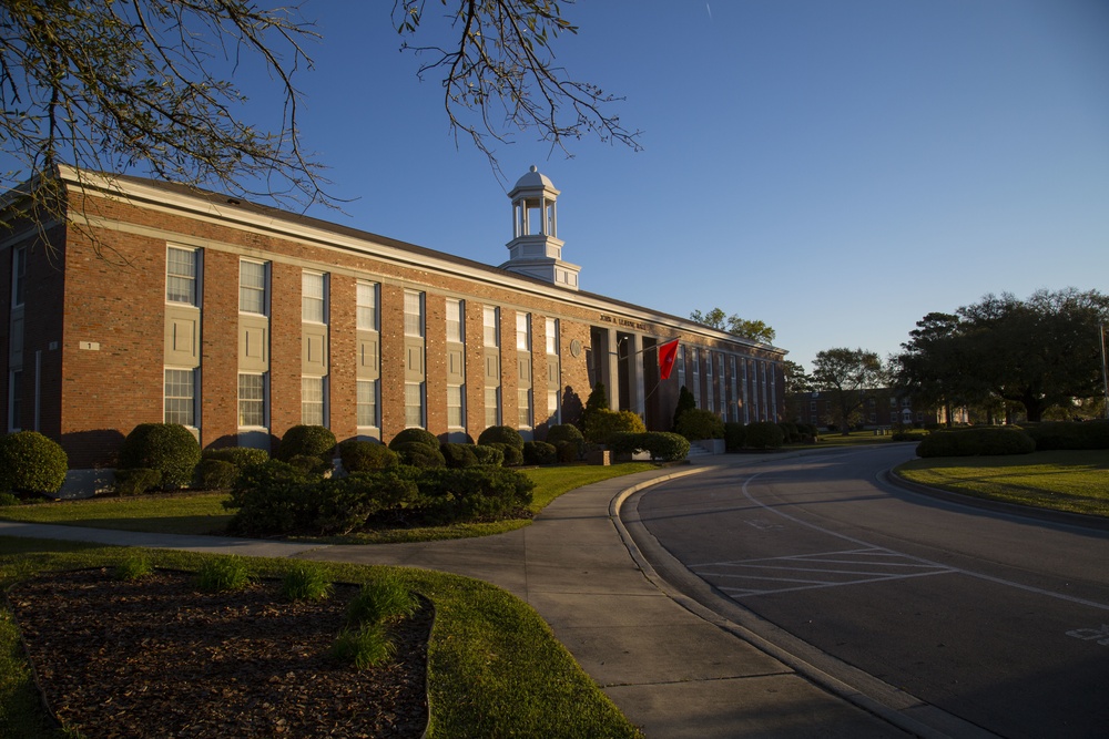 Camp Lejeune Morning Colors