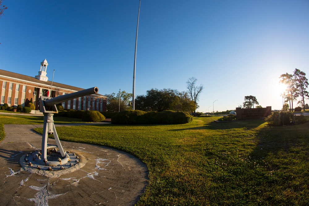 Camp Lejeune Morning Colors