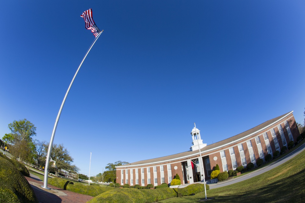 Camp Lejeune Morning Colors