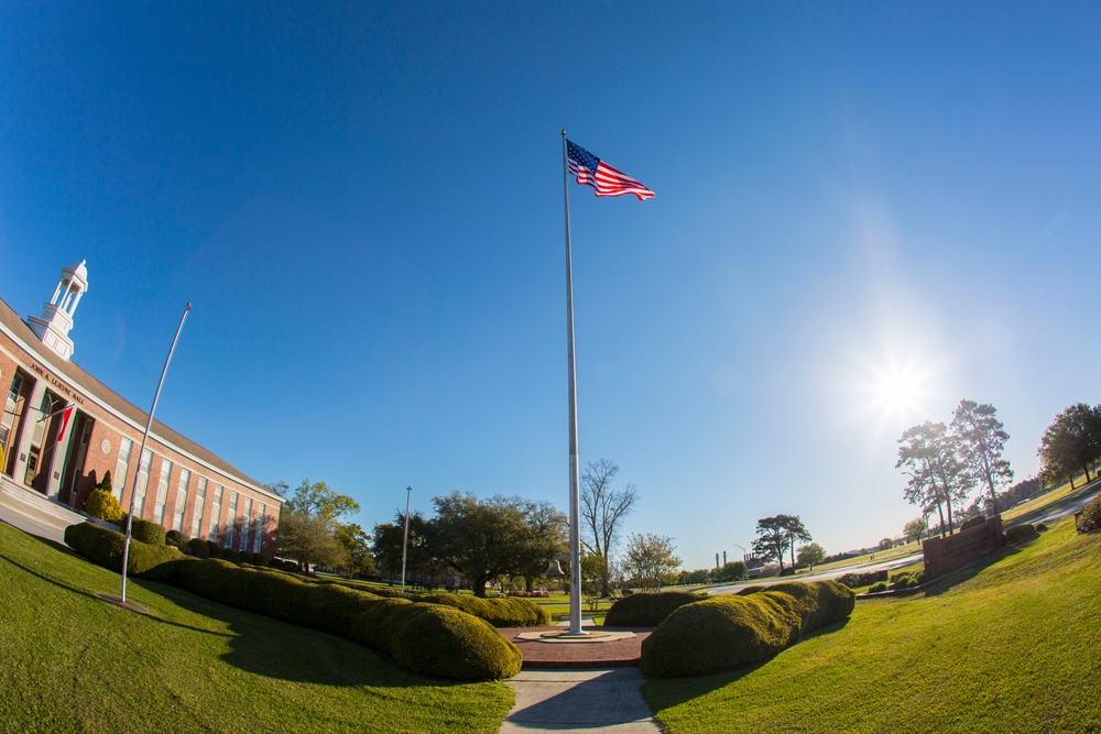 Camp Lejeune Morning Colors