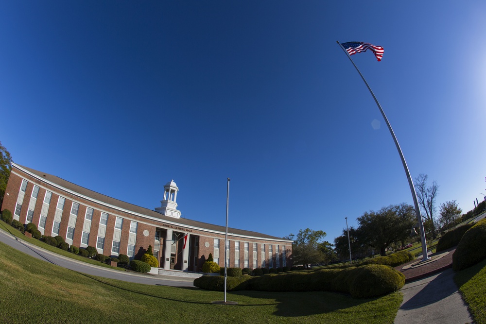 Camp Lejeune Morning Colors