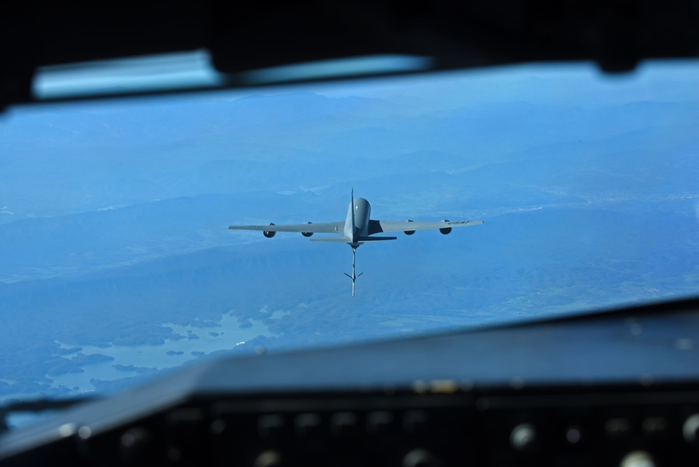 High flying formation