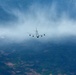 High flying formation