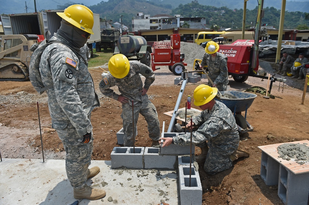 Beyond the Horizon: U.S. Military builds an addition to a San Rafael community school