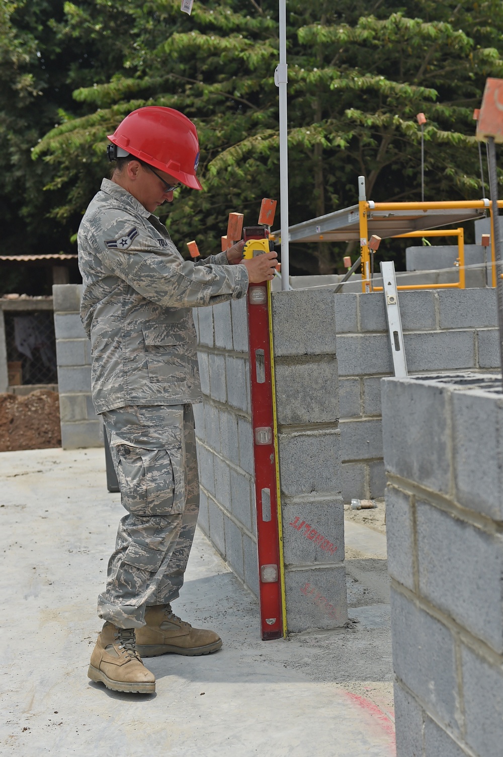Beyond the Horizon: U.S. Military joins to build medical clinic for local community