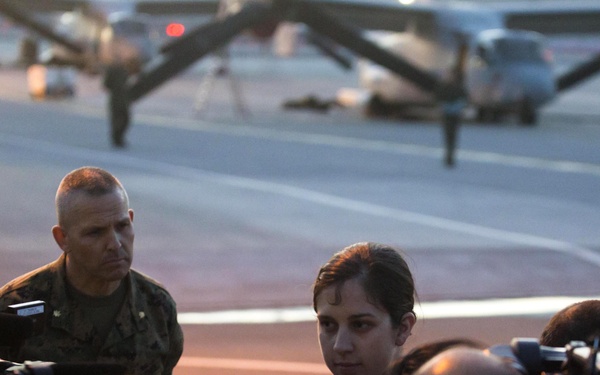 31st MEU Marines Support Government of Japan's Relief Efforts with MV-22B Osprey