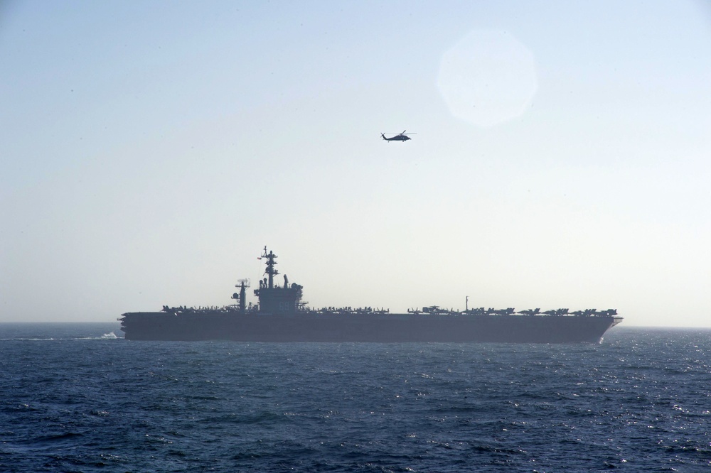 USS Dwight D. Eisenhower (CVN 69) Transit Exercise