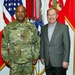 Lt. Gen. (Ret.) Edwin P. Smith visits at Caserma Ederle in Vicenza, Italy