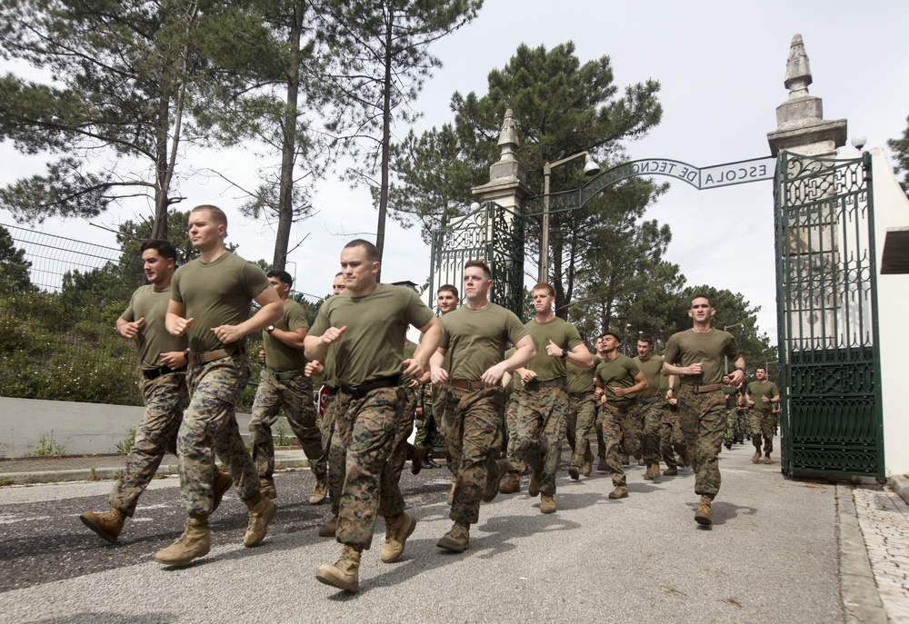 U.S. and Portuguese Marine Corps conduct bilateral training