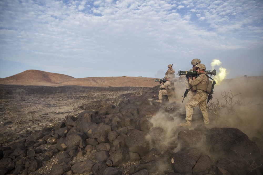 13th MEU Marines sustain training in Djibouti