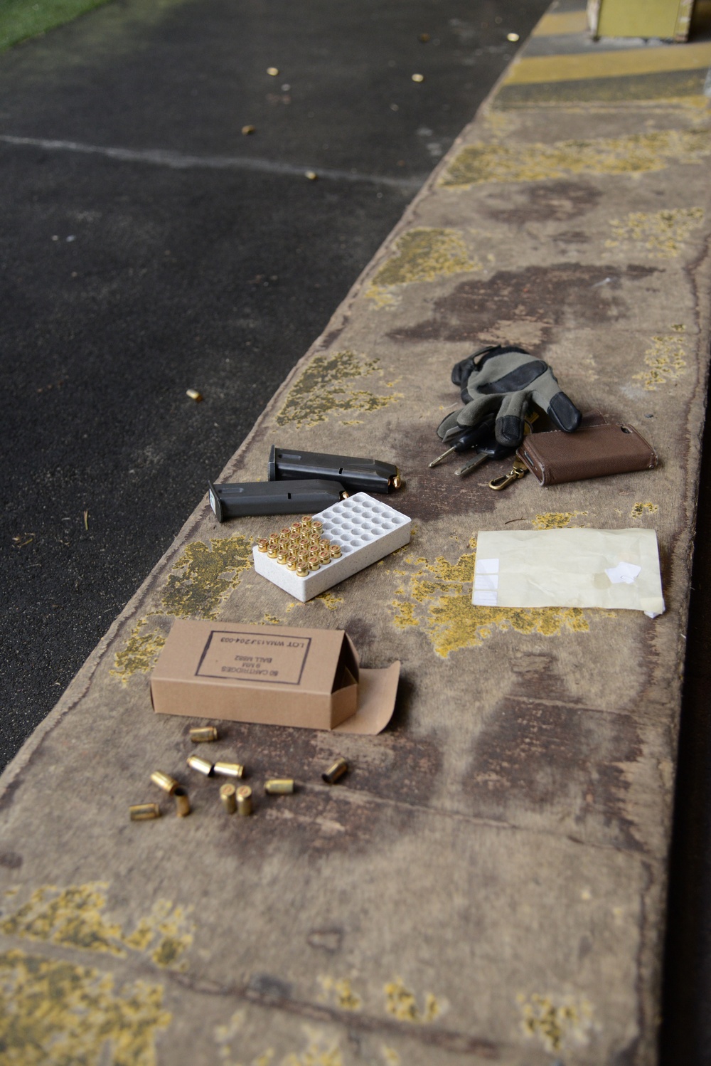AFNORTH Battalion 9 mm pistol qualification
