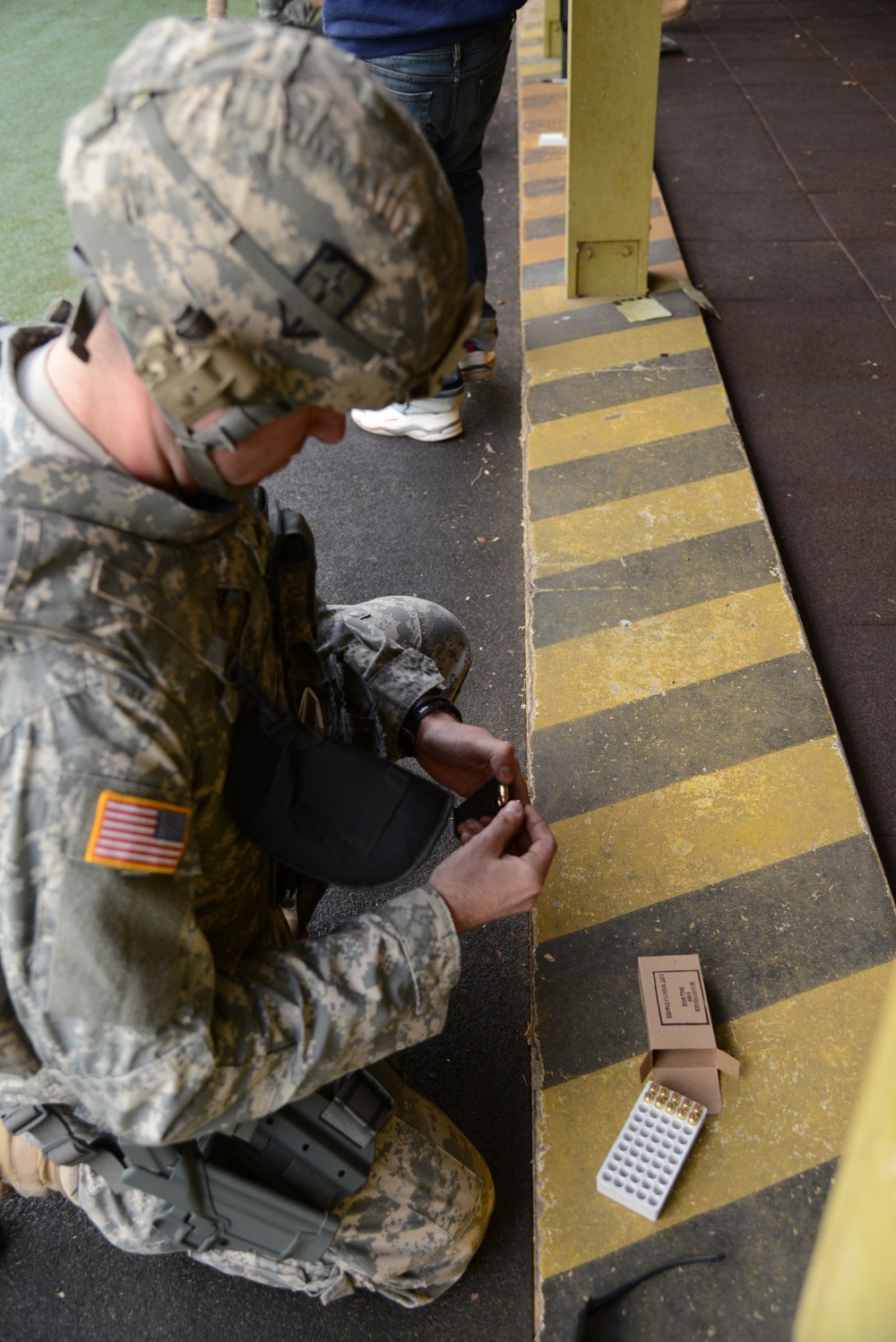 AFNORTH Battalion 9 mm pistol qualification