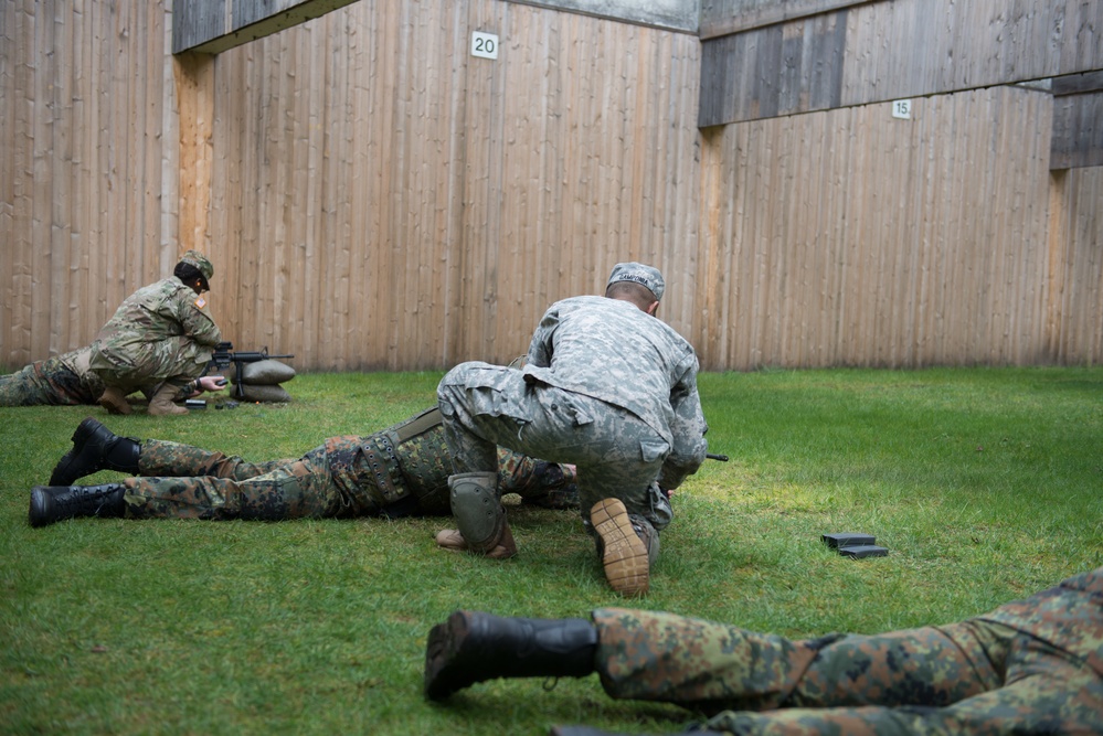 First Allied M4 qualification on Dutch range