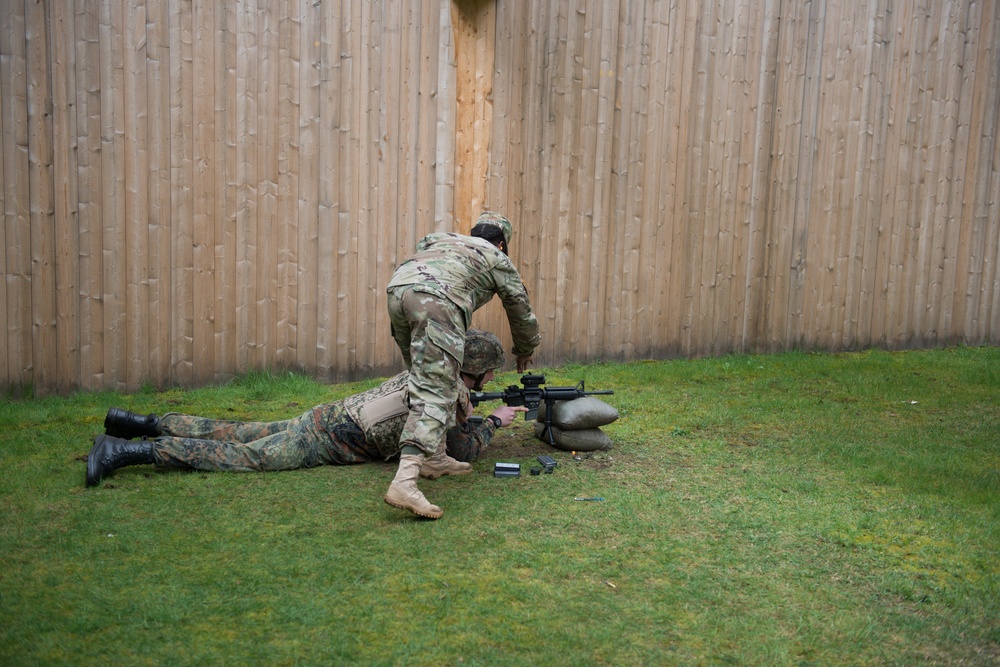 First Allied M4 qualification on Dutch range