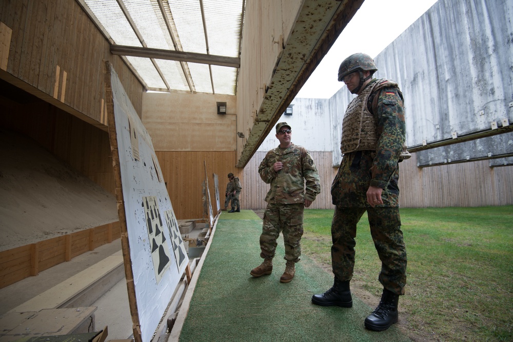 First Allied M4 qualification on Dutch range