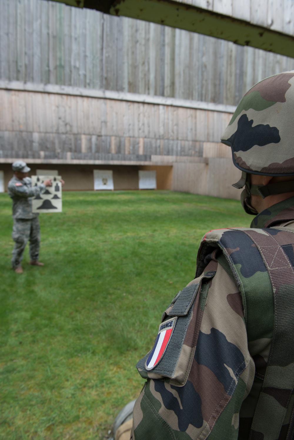 First Allied M4 qualification on Dutch range