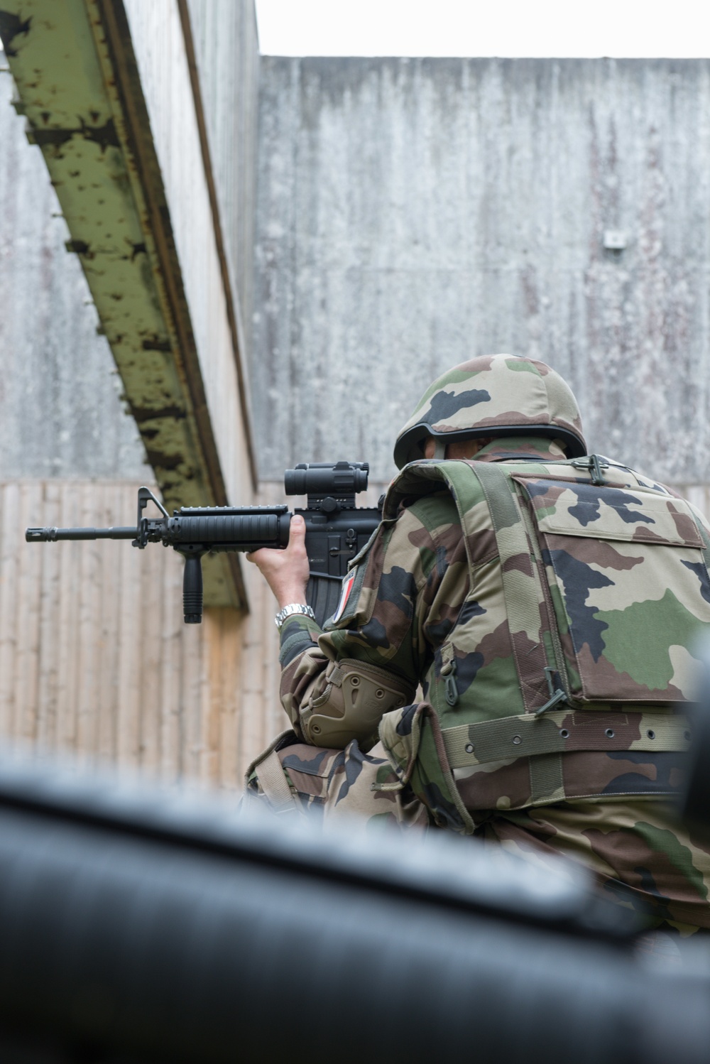 First Allied M4 qualification on Dutch range