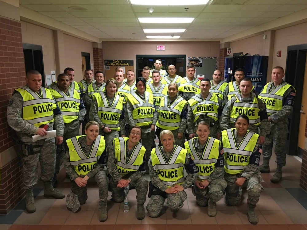 The 104th Fighter Wing Security Forces Serve and Protect at the 120th Boston Marathon