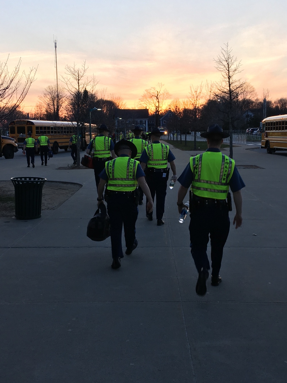 The 104th Fighter Wing Security Forces Serve and Protect at the 120th Boston Marathon