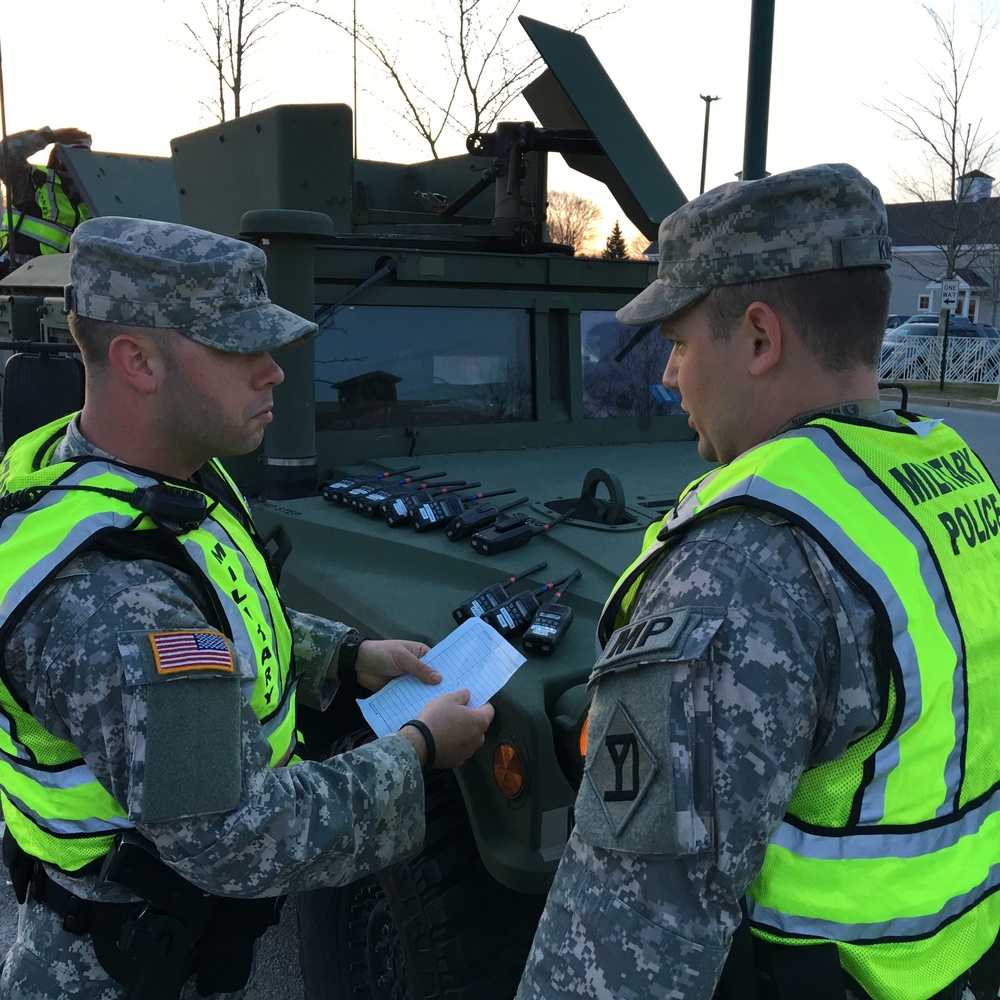 The 104th Fighter Wing Security Forces Serve and Protect at the 120th Boston Marathon