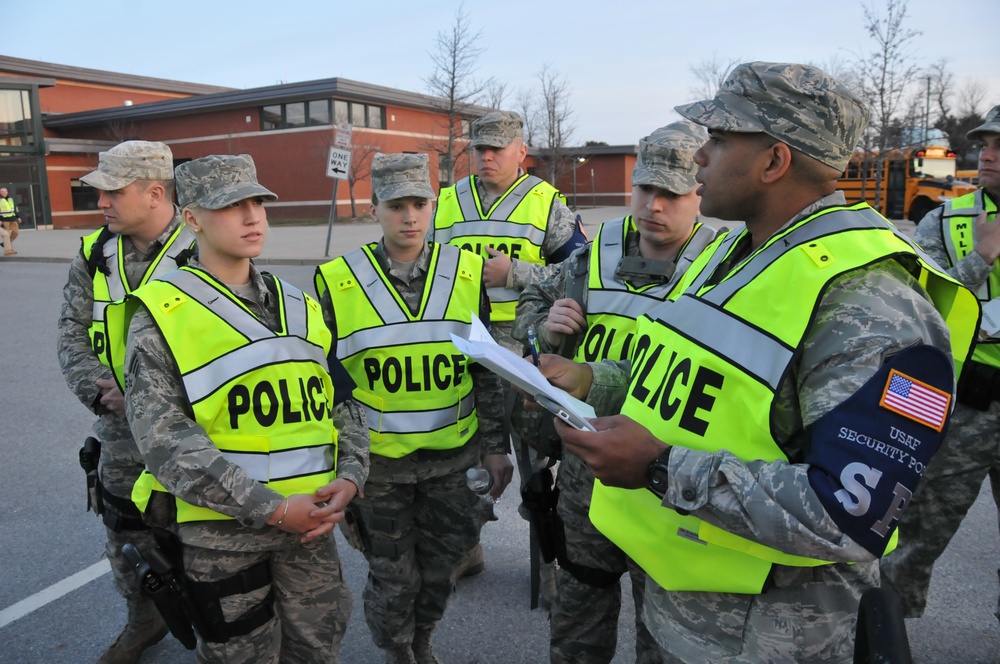 The 104th Fighter Wing Security Forces Serve and Protect at the 120th Boston Marathon