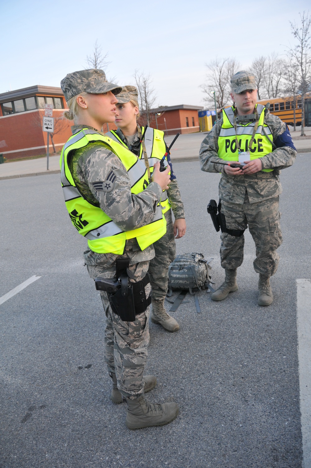 The 104th Fighter Wing Security Forces Serve and Protect at the 120th Boston Marathon