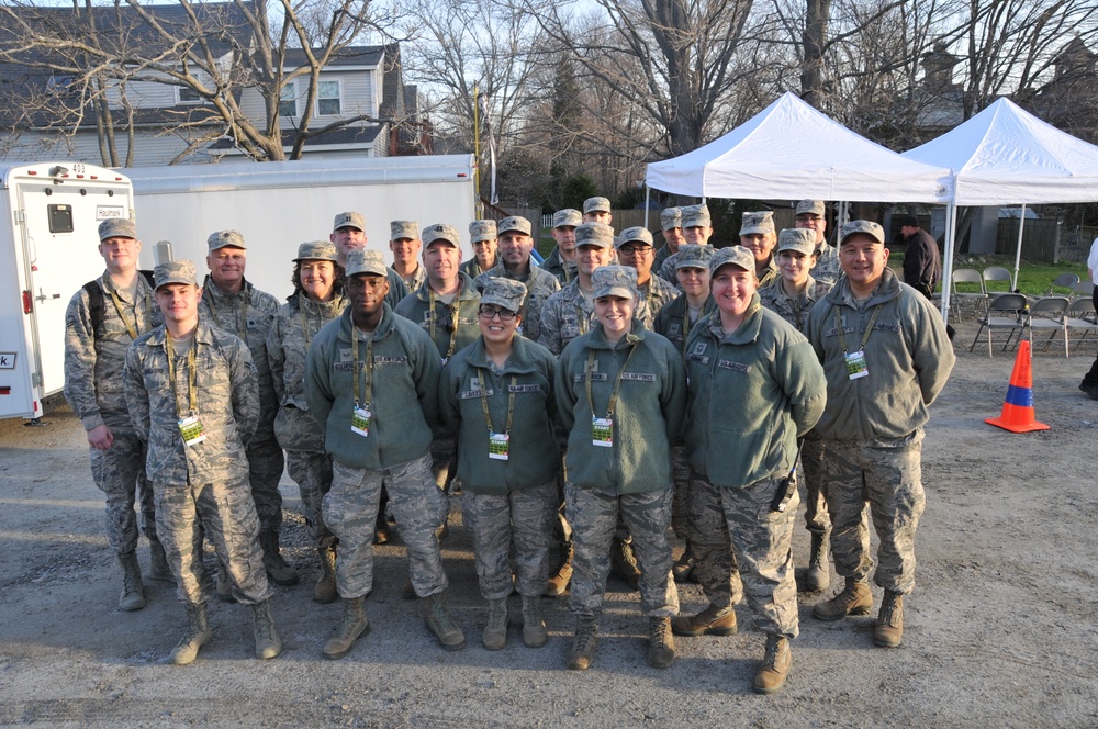 The 104th Fighter Wing Security Forces Serve and Protect at the 120th Boston Marathon