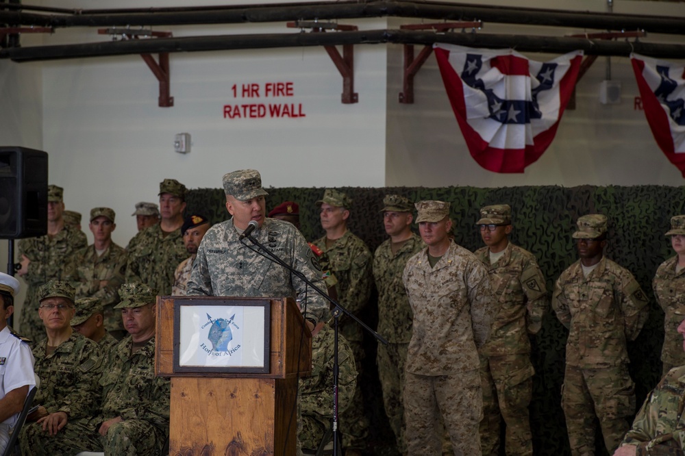 CJTF-HOA Change of Command