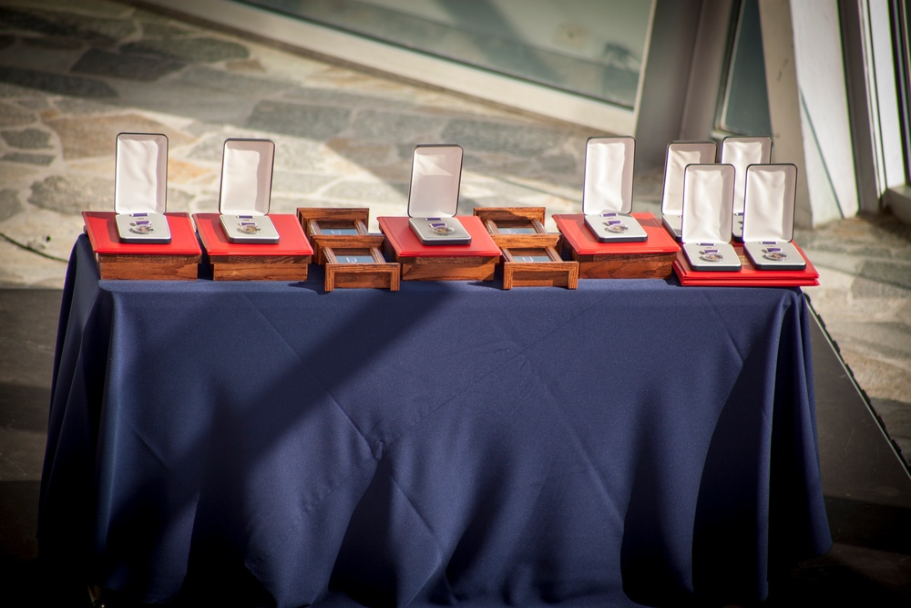 Marines killed in Chattanooga Awarded Purple Hearts