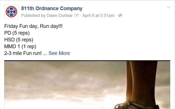 Social media PRT with the 811th OD Company