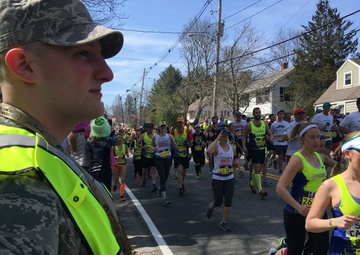 The 104th Fighter Wing Security Forces Serve and Protect at the 120th Boston Marathon