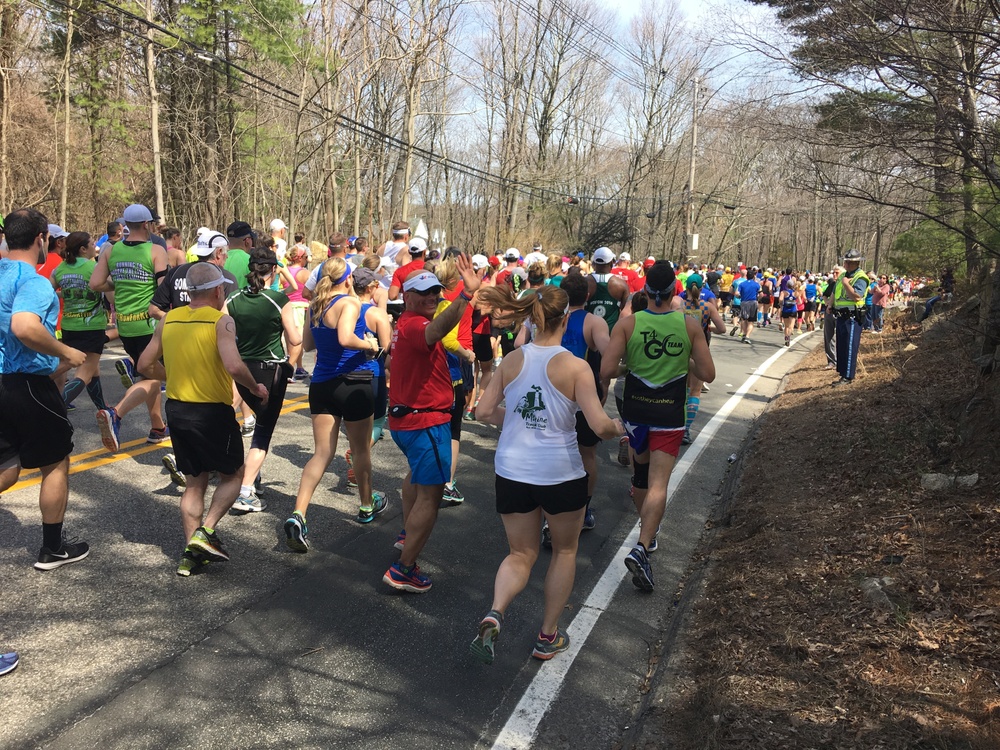 The 104th Fighter Wing Security Forces Serve and Protect at the 120th Boston Marathon