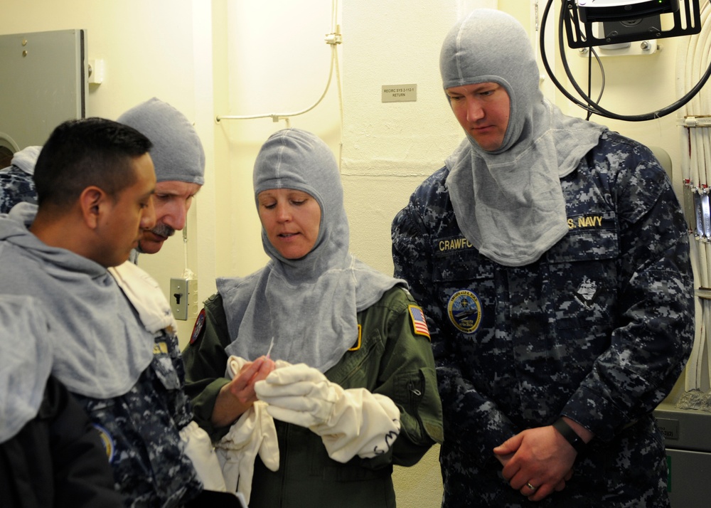 CVN 78 General Quarters Medical Training