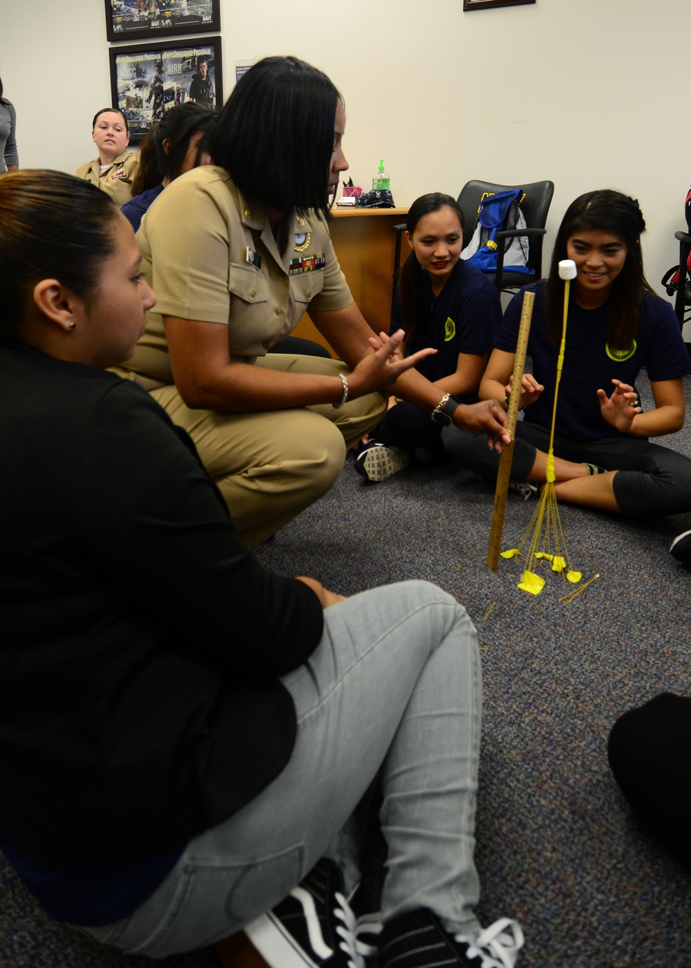 NRD San Diego Mentors Female Future Sailors