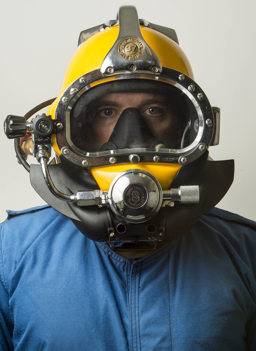 Navy Diver Portrait