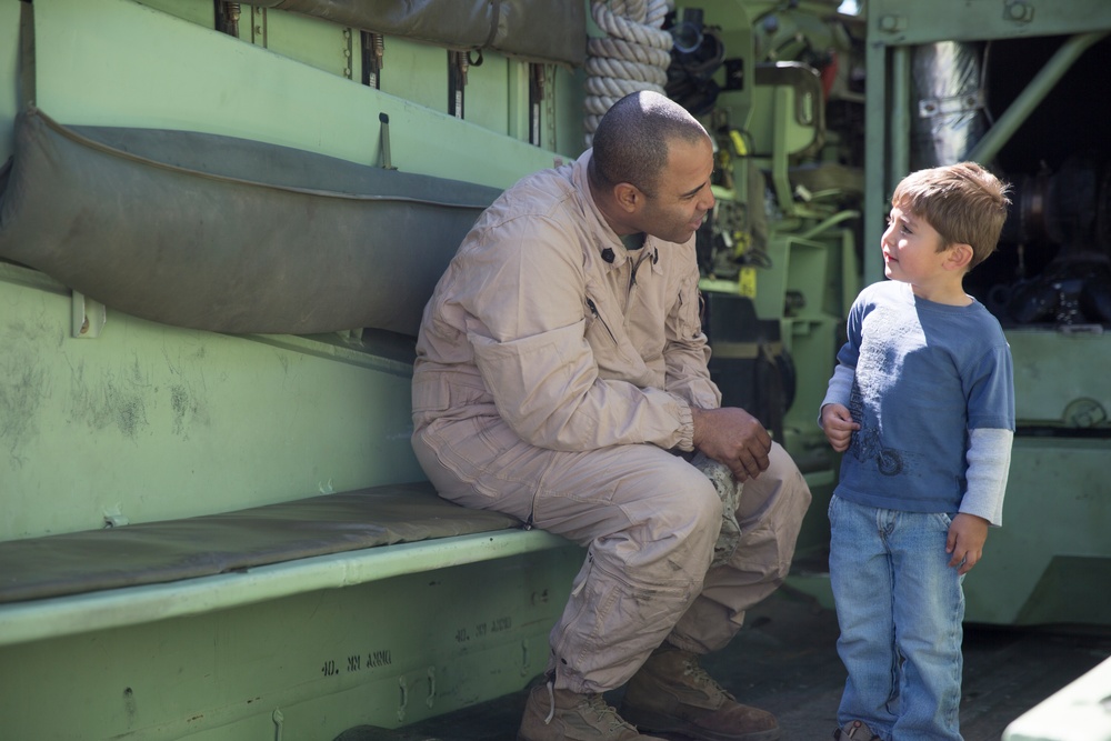 Combat Center supports car show, street fair