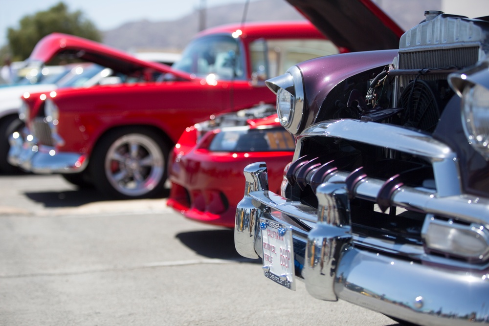 Combat Center supports car show, street fair