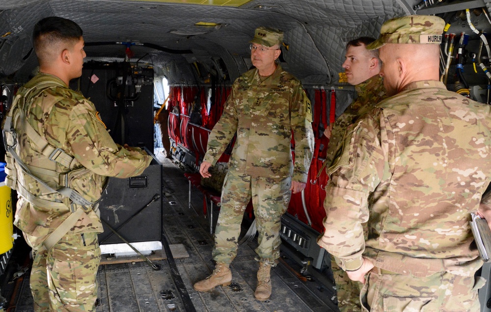 First Army CG speaks with RC Soldiers at North Fort Hood