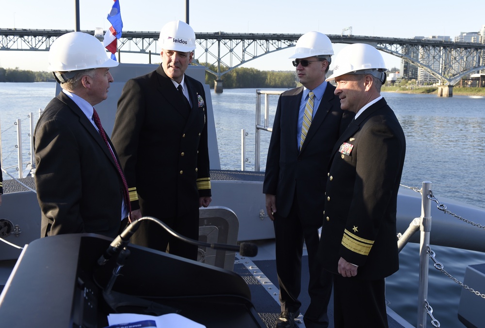 DARPA and ONR ACTUV Christening