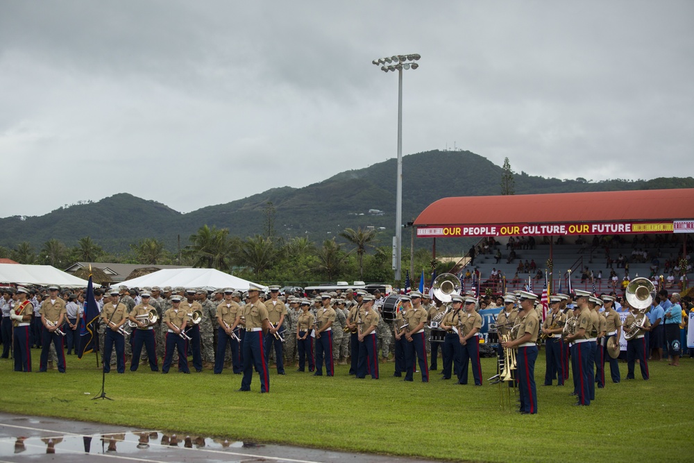 MARFORPAC Band in American Samoa