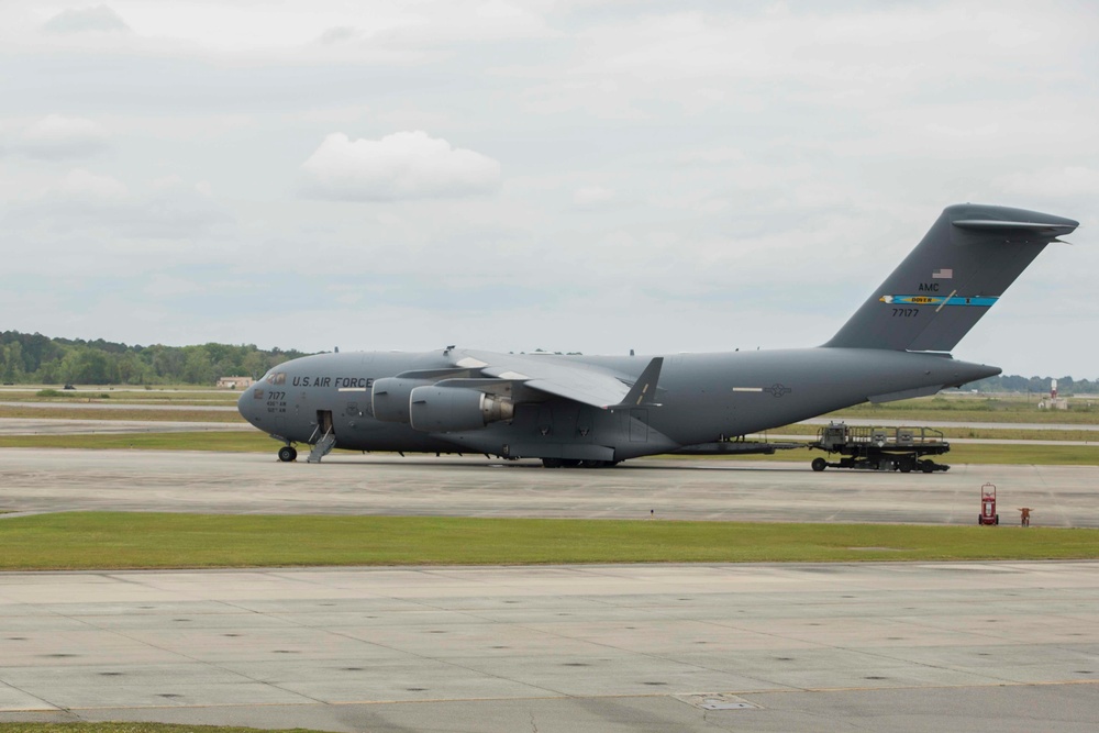 Air Force C-17's Visit MCAS Beaufort