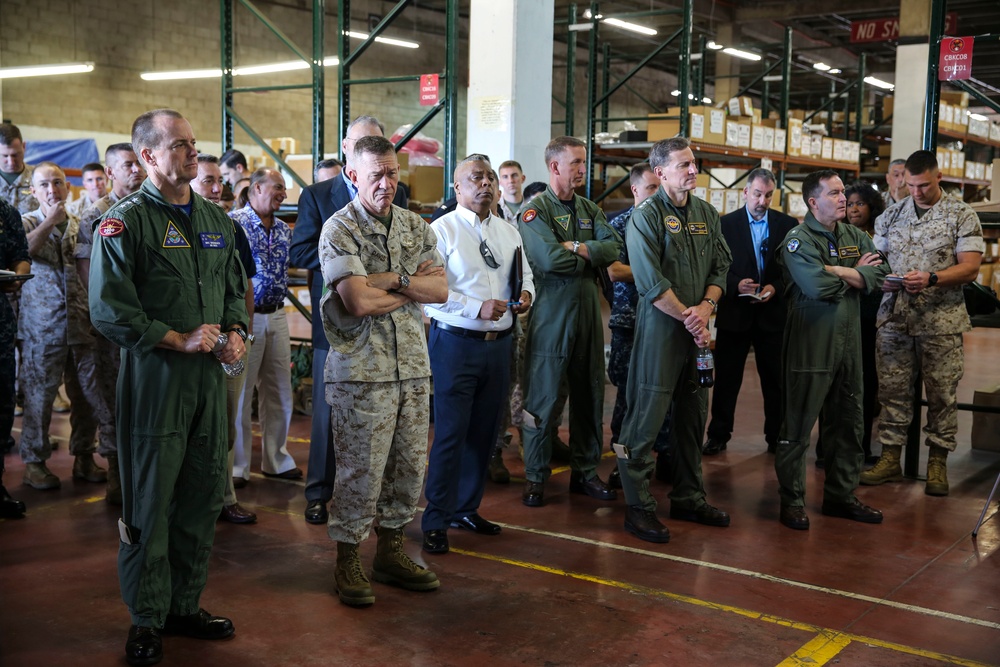 NAE leadership visits MALS-16 during 'Boots on the Ground' event