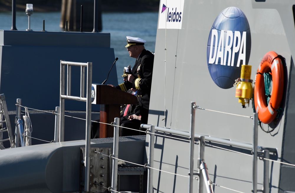 DARPA and ONR ACTUV Christening