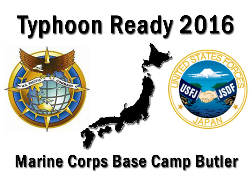 MCB Camp Butler conducts Exercise Typhoon Ready 16