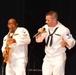 Navy Band Southeast performs at Smithson Valley High School during San Antonio Navy Week