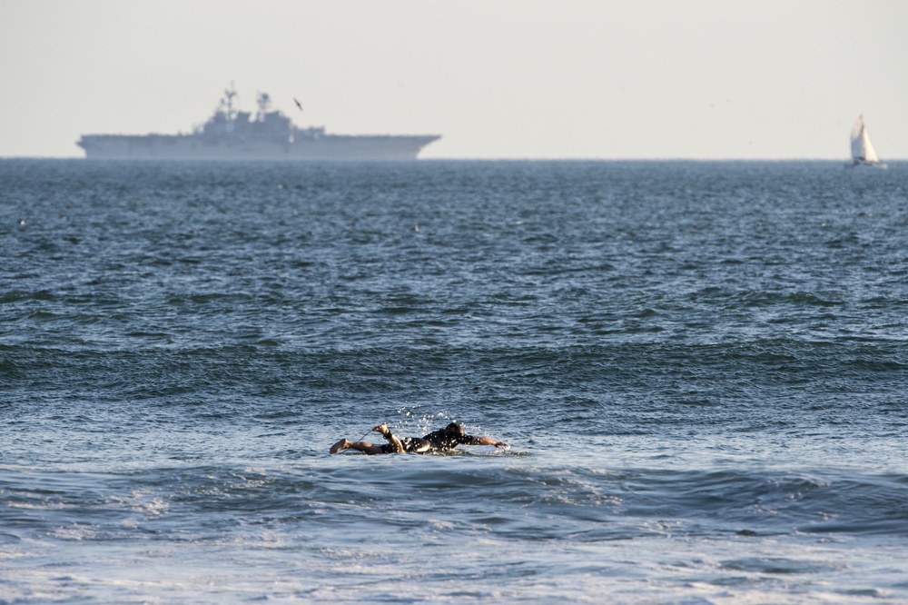 Catching Waves with USS America (LHA 6)