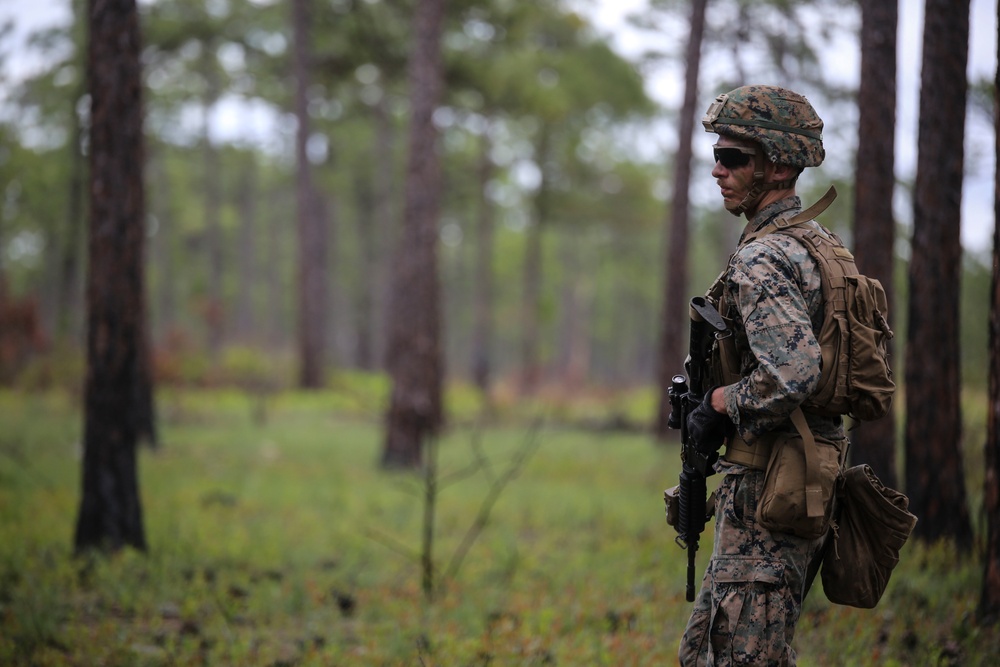 3rd Battalion, 8th Marines begin field exercise with patrolling operations