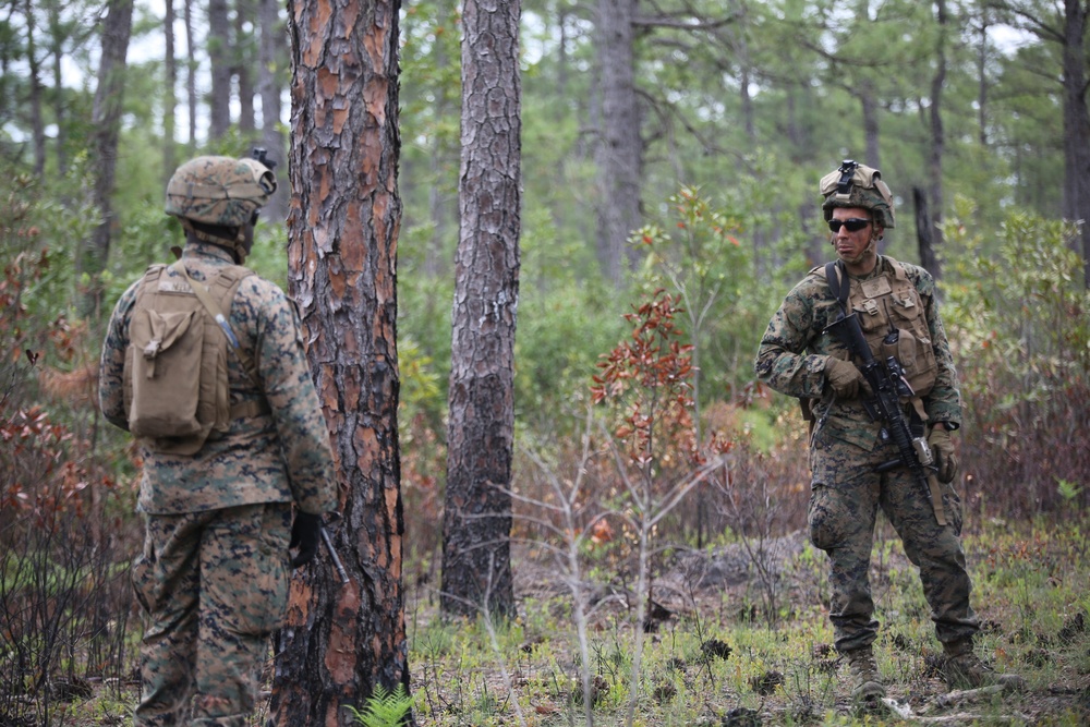 3rd Battalion, 8th Marines begin field exercise with patrolling operations