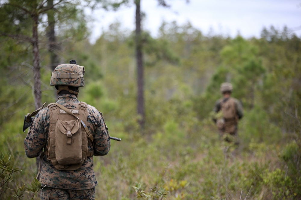 3rd Battalion, 8th Marines begin field exercise with patrolling operations